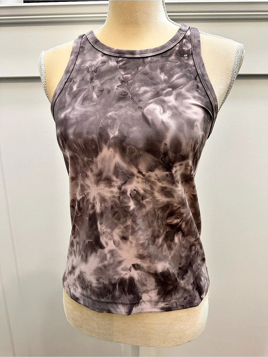 lululemon athletica Tops - Lululemon Align Hip-Length Racerback Tie-Dye Tank Top Size 8 Like New